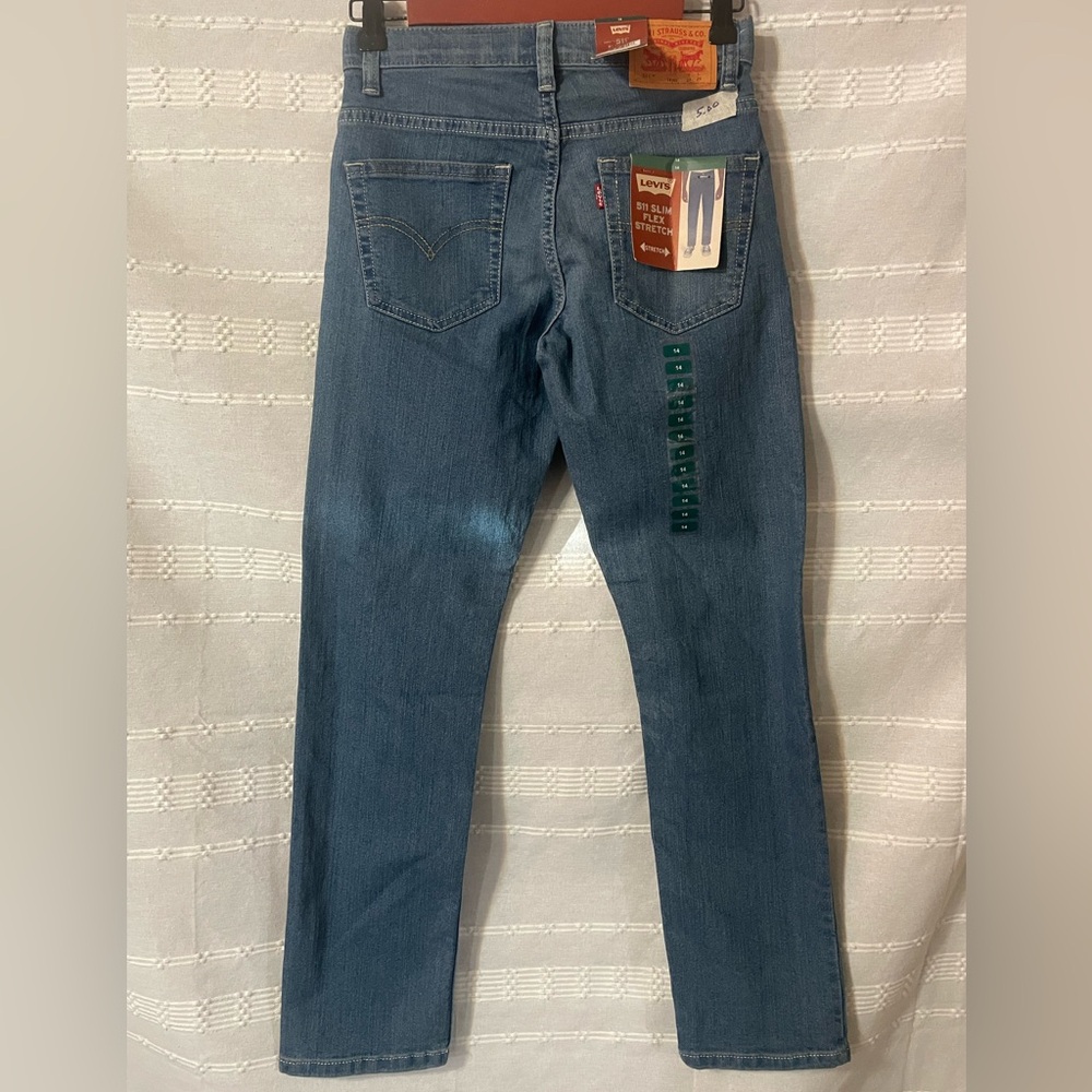 Levi's 511 Slim Flex Stretch Denim Blue Light Jean